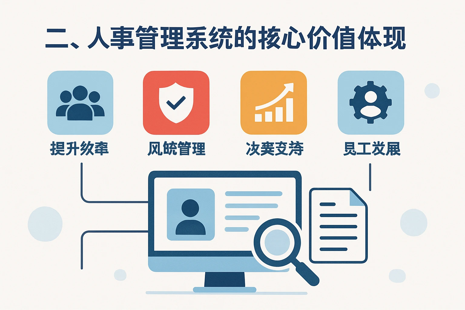 二、人事管理系统的核心价值体现