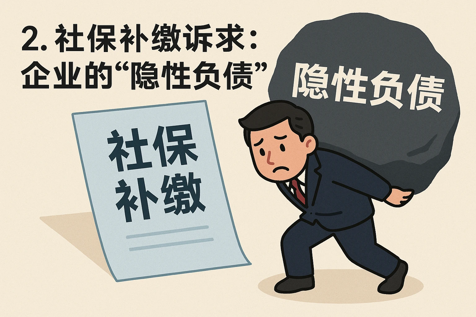 2. 社保补缴诉求：企业的“隐性负债”