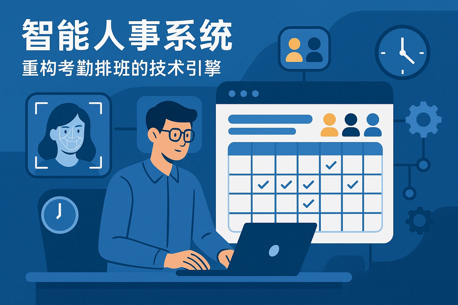 智能人事系统：重构考勤排班的技术引擎