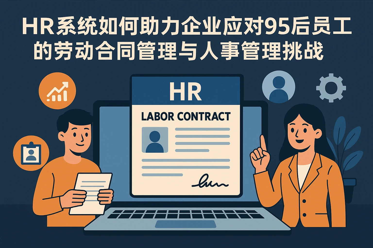HR系统如何助力企业应对95后员工的劳动合同管理与人事管理挑战
