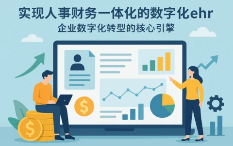 实现人事财务一体化的数字化ehr系统：企业数字化转型的核心引擎