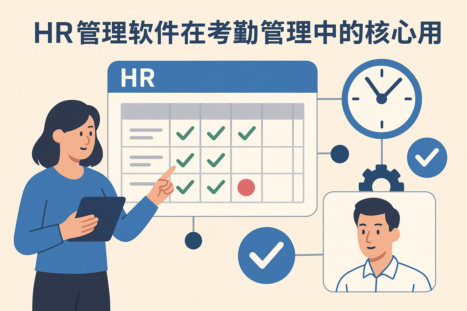HR管理软件在考勤管理中的核心作用