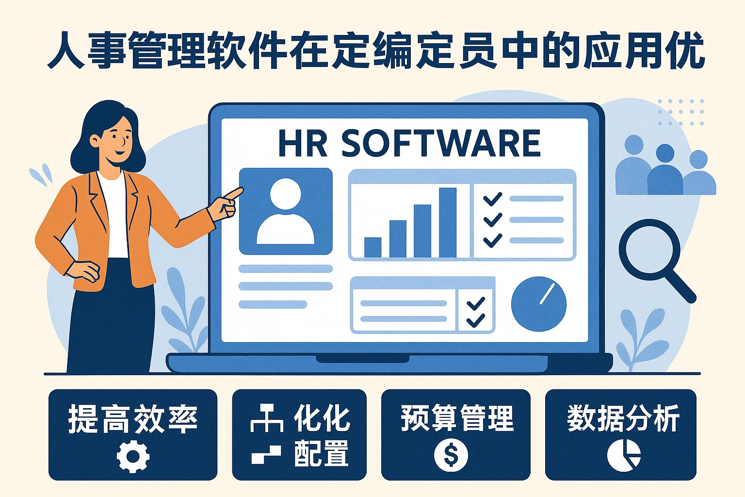 人事管理软件在定编定员中的应用优势