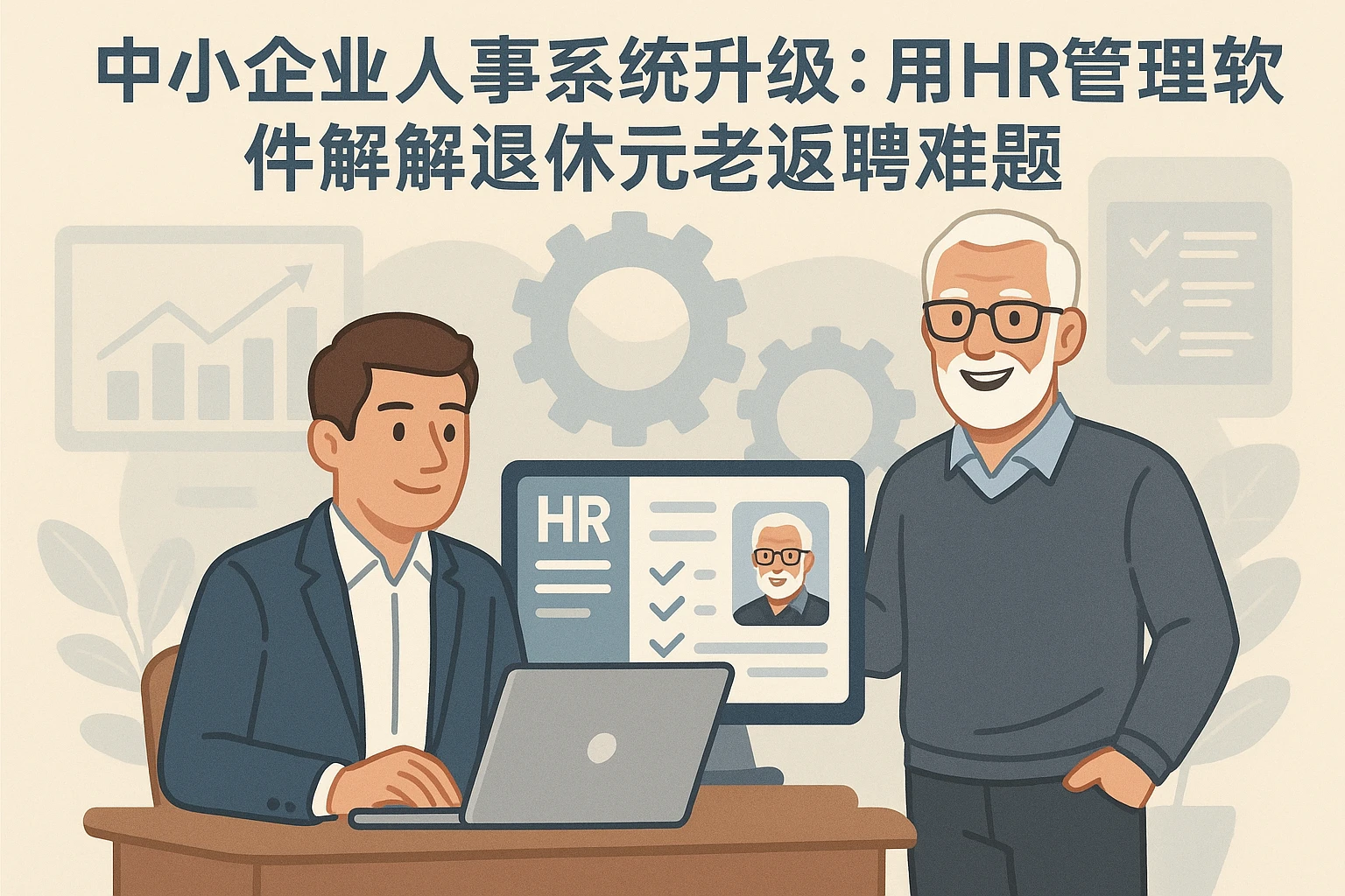 中小企业人事系统升级：用HR管理软件破解退休元老返聘难题