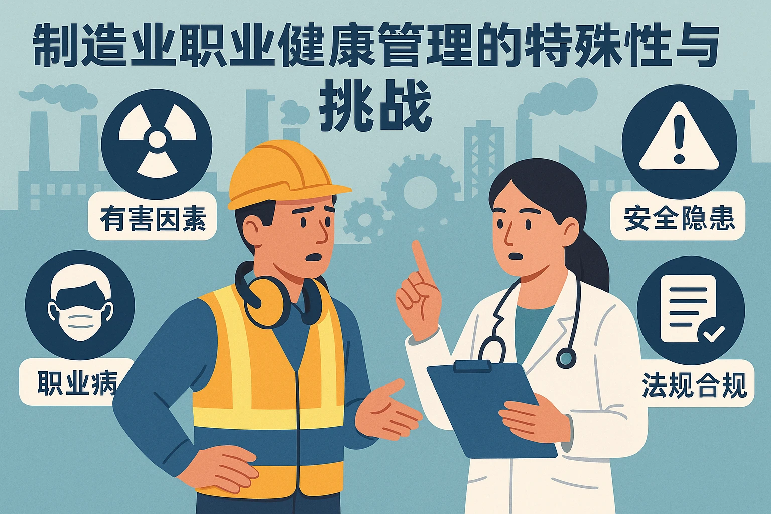 制造业职业健康管理的特殊性与挑战