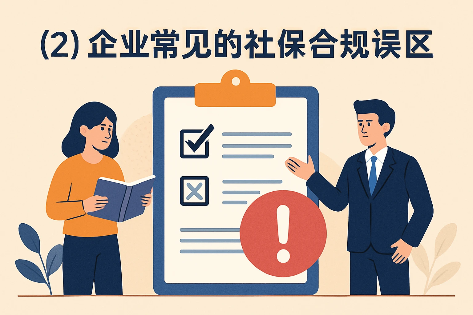 （2）企业常见的社保合规误区