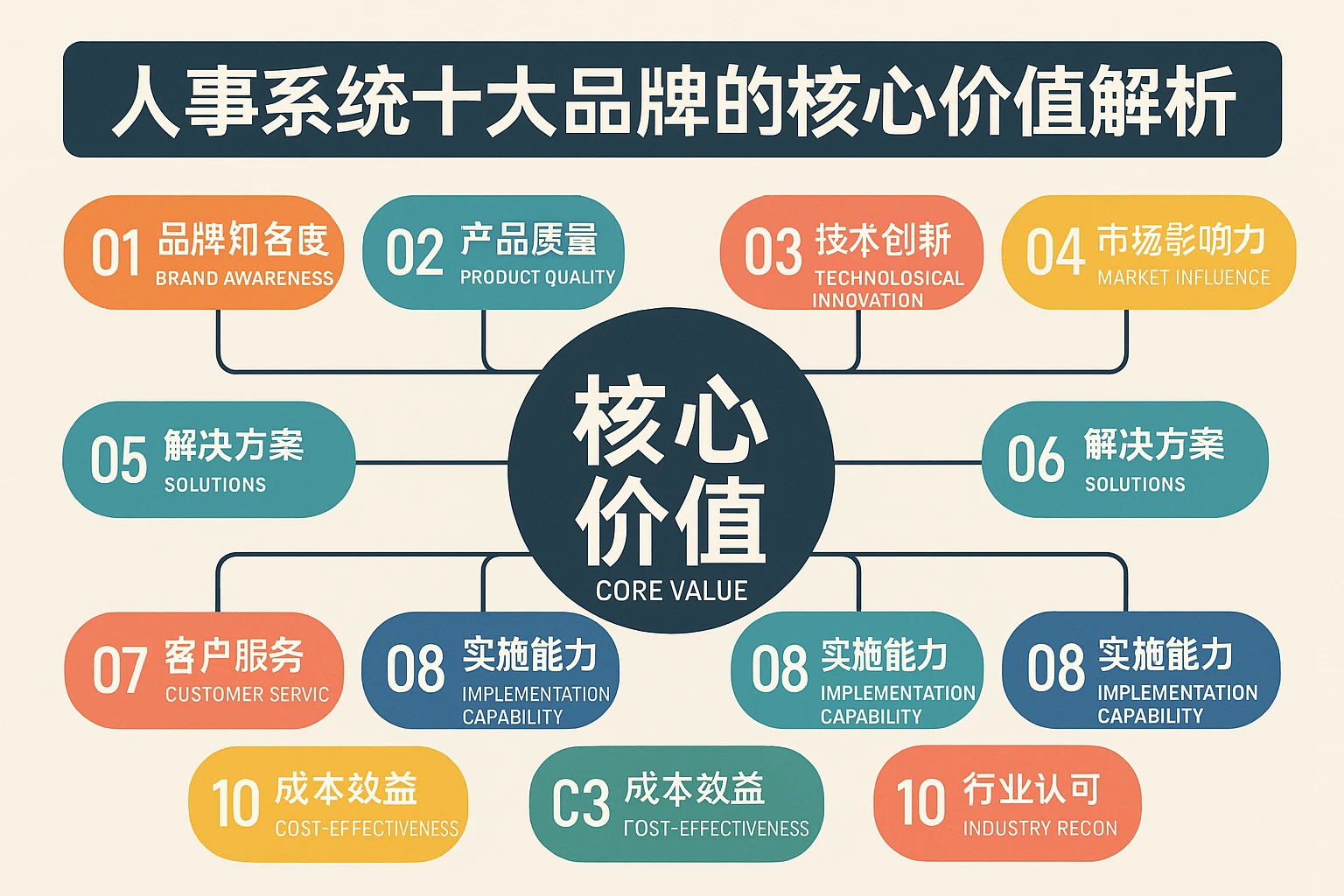人事系统十大品牌的核心价值解析