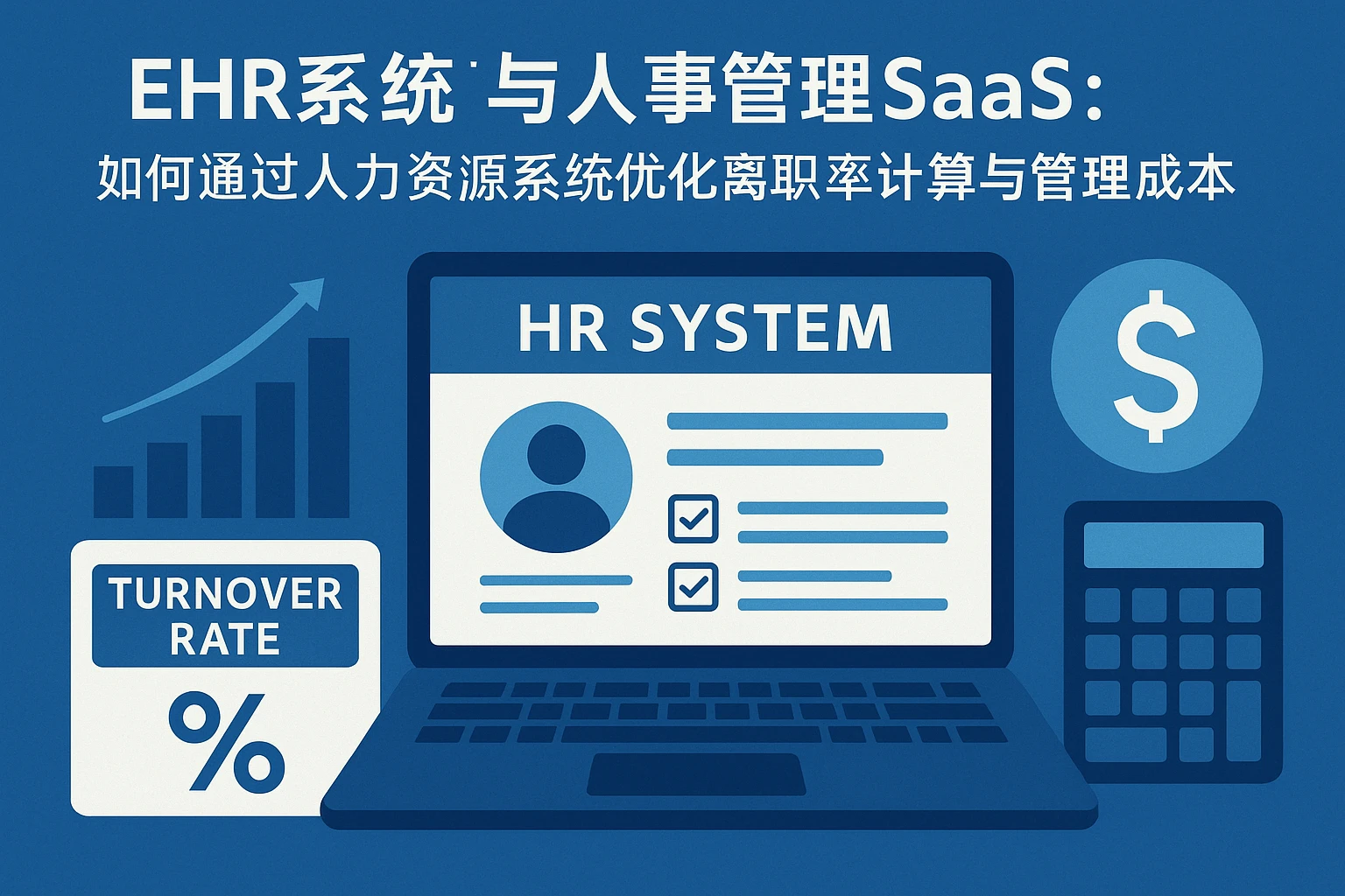 EHR系统与人事管理SaaS:如何通过人力资源系统优化离职率计算与管理成本