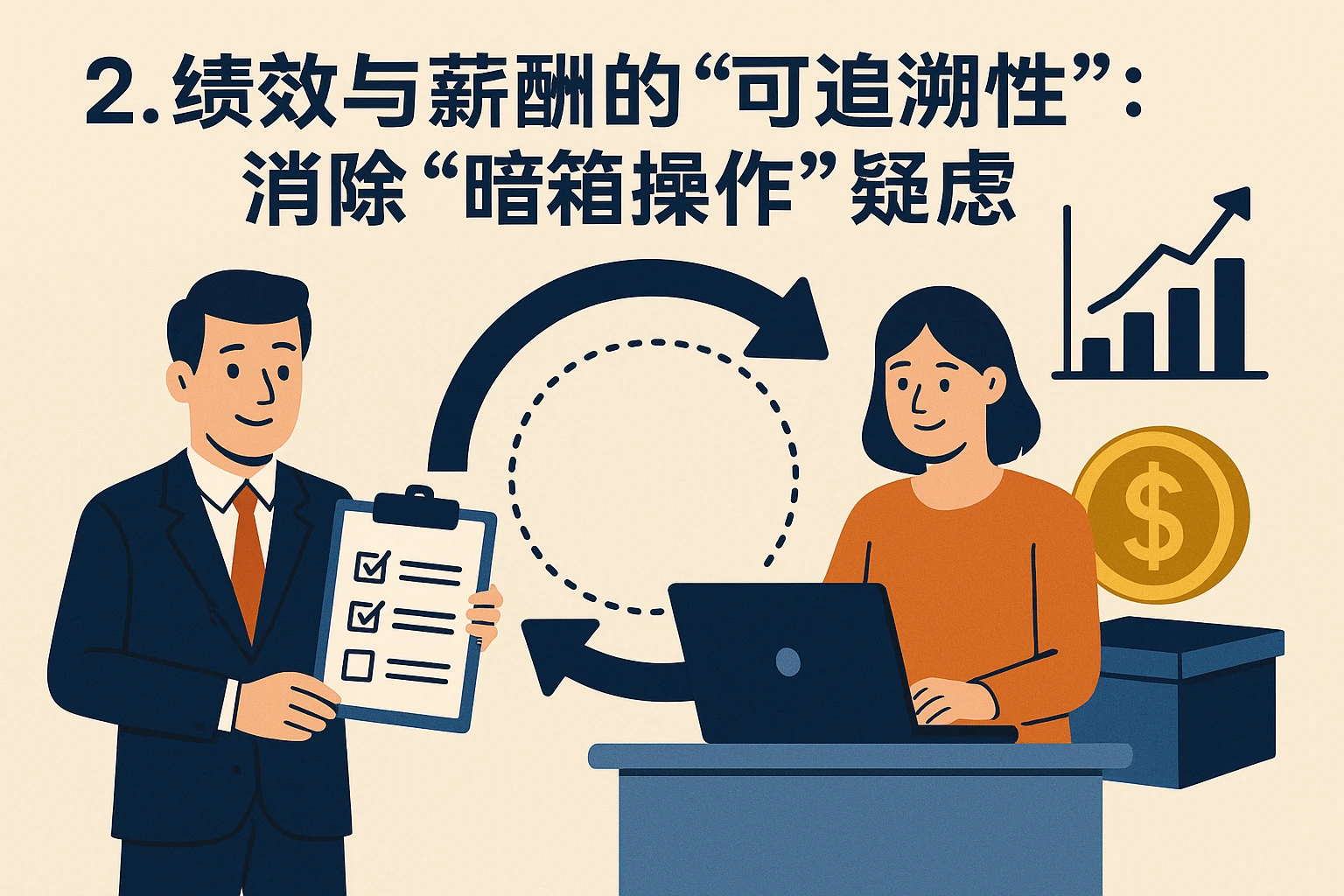 2. 绩效与薪酬的“可追溯性”：消除“暗箱操作”疑虑