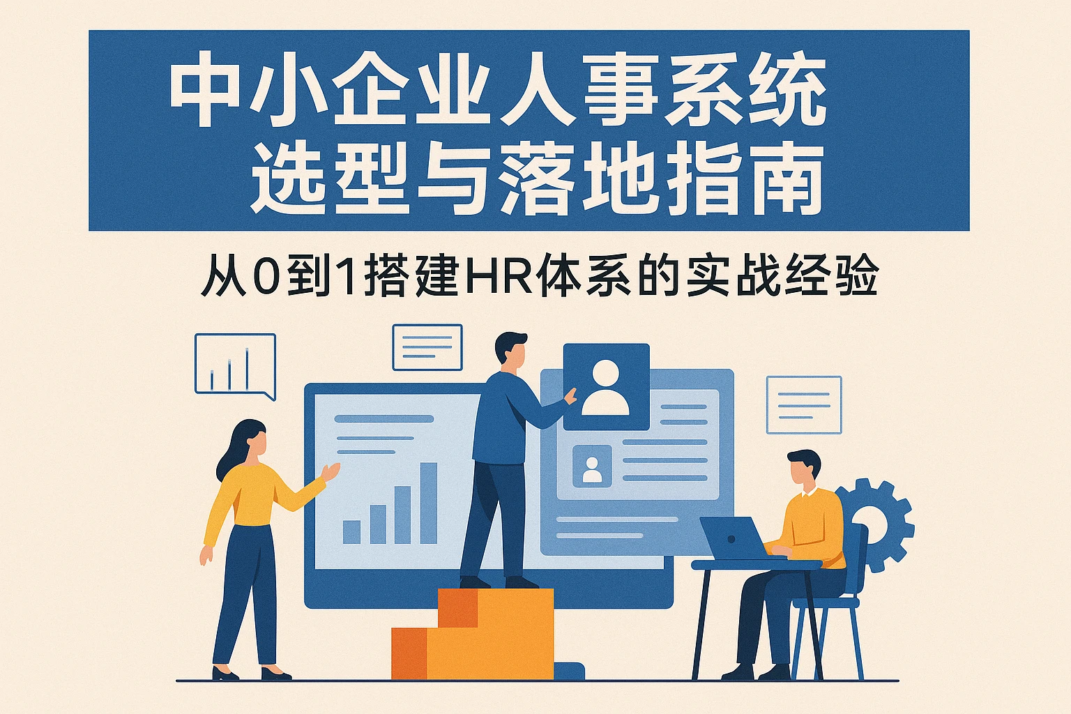 中小企业人事系统选型与落地指南：从0到1搭建HR体系的实战经验