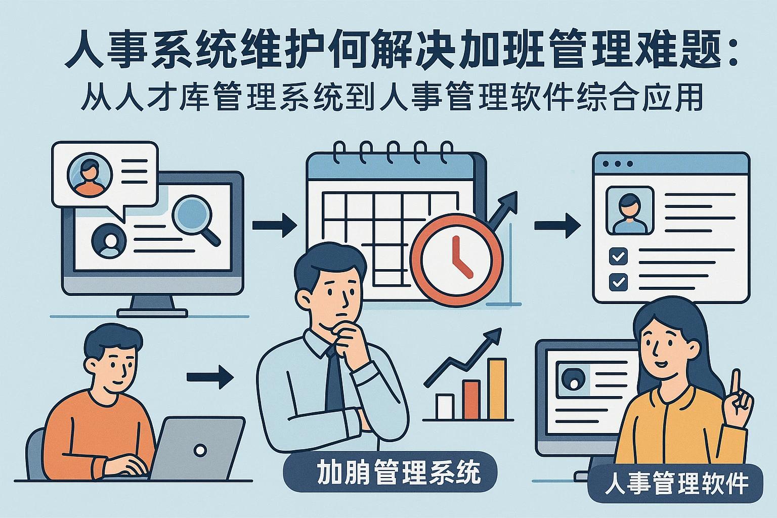 人事系统维护如何解决加班管理难题:从人才库管理系统到人事管理软件的综合应用