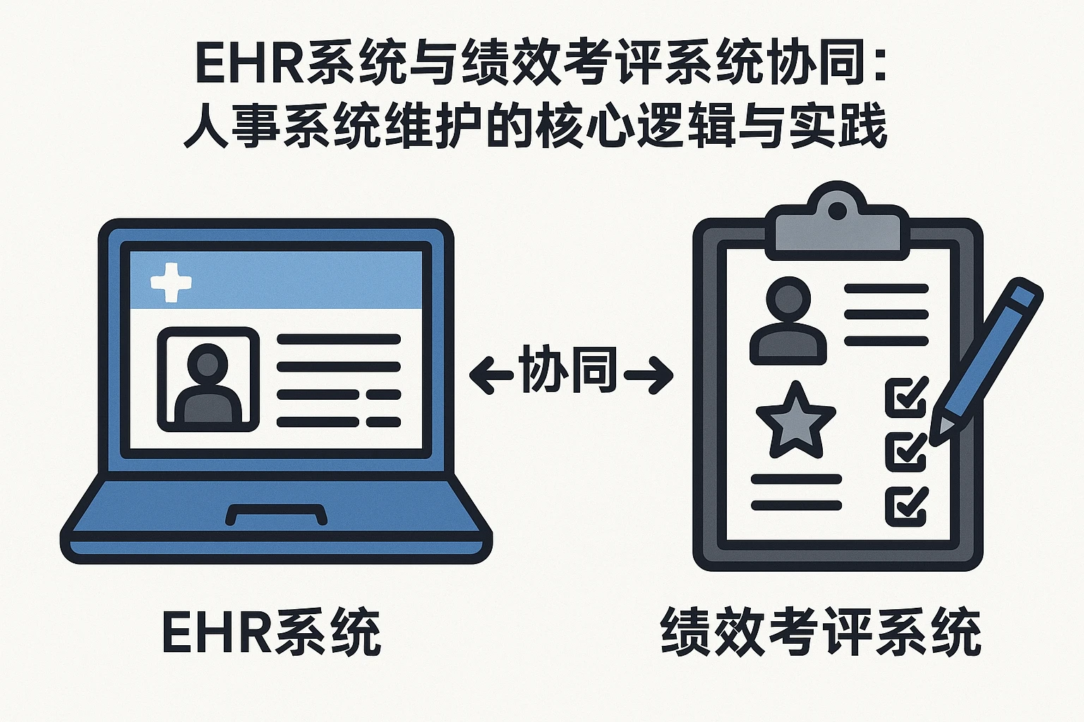 EHR系统与绩效考评系统协同：人事系统维护的核心逻辑与实践