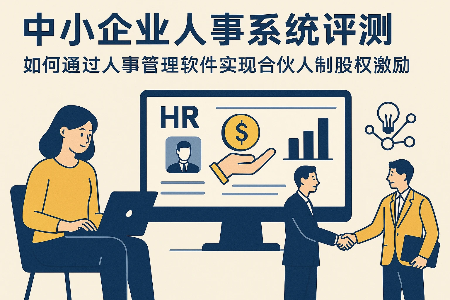 中小企业人事系统评测:如何通过人事管理软件实现合伙人制股权激励