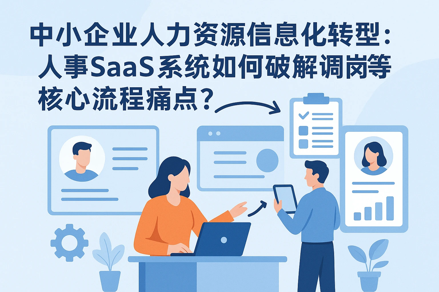 中小企业人力资源信息化转型:人事SaaS系统如何破解调岗等核心流程痛点?