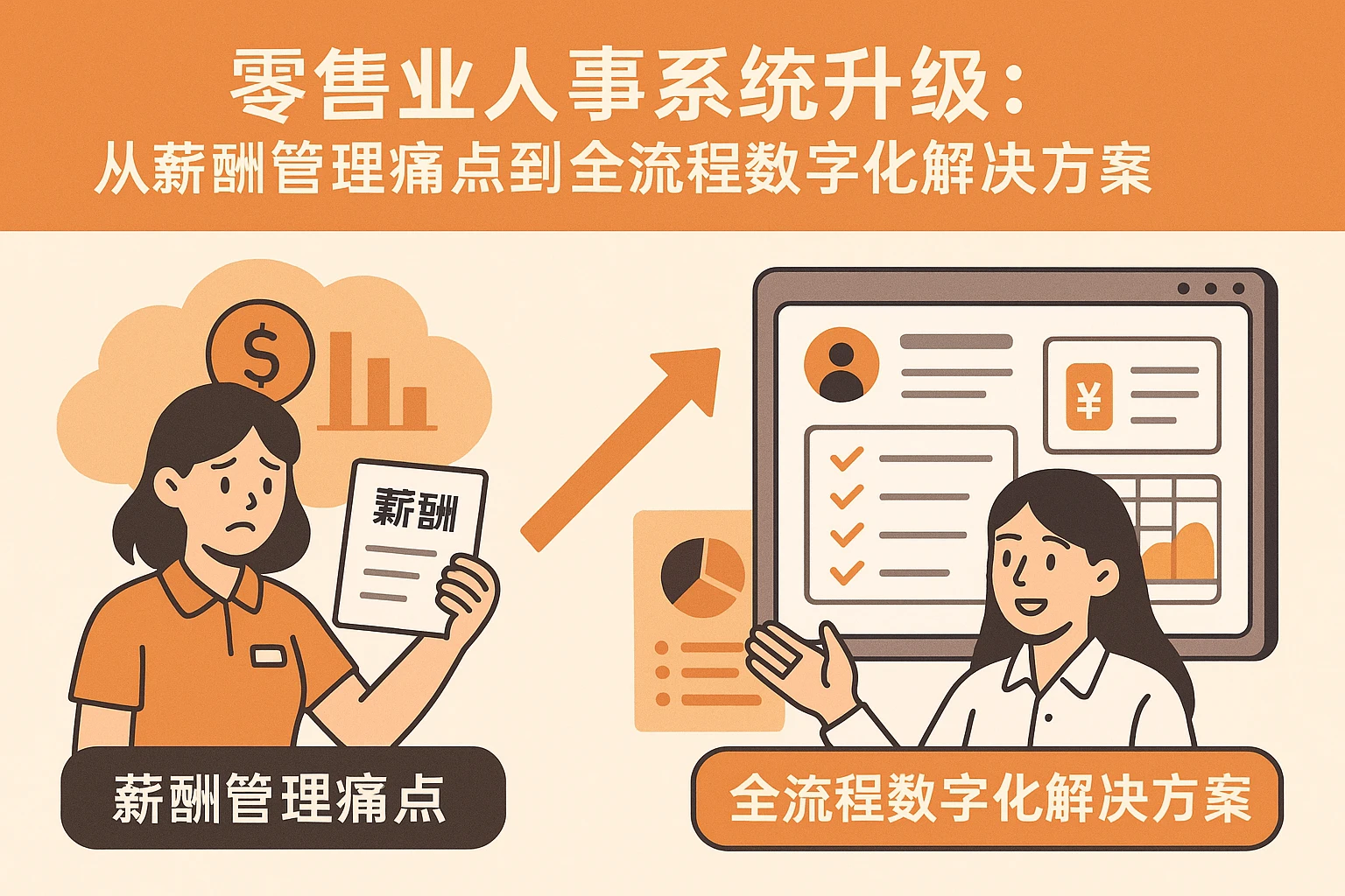 零售业人事系统升级：从薪酬管理痛点到全流程数字化解决方案
