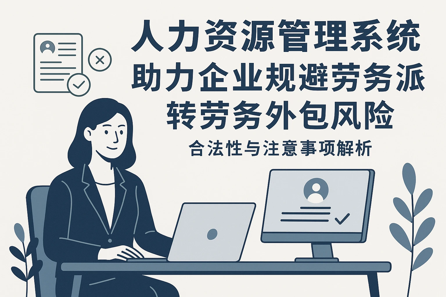 人力资源管理系统助力企业规避劳务派遣转劳务外包风险:合法性与注意事项解析