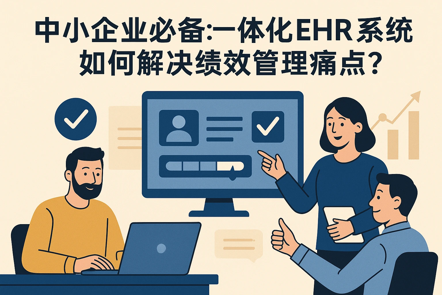 中小企业必备：一体化EHR系统如何解决绩效管理痛点？