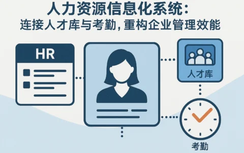 人力资源信息化系统：连接人才库与考勤，重构企业管理效能