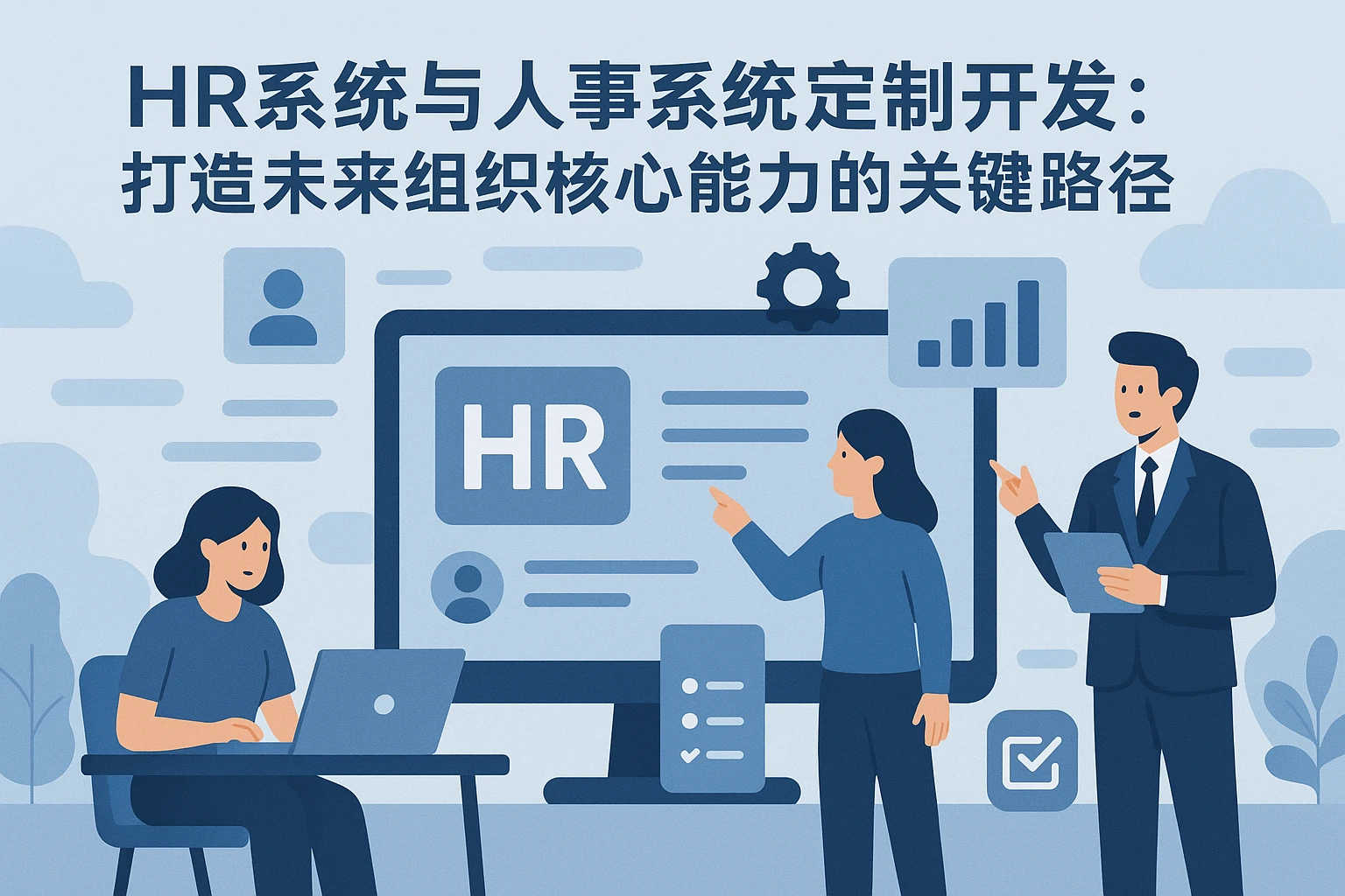 HR系统与人事系统定制开发:打造未来组织核心能力的关键路径