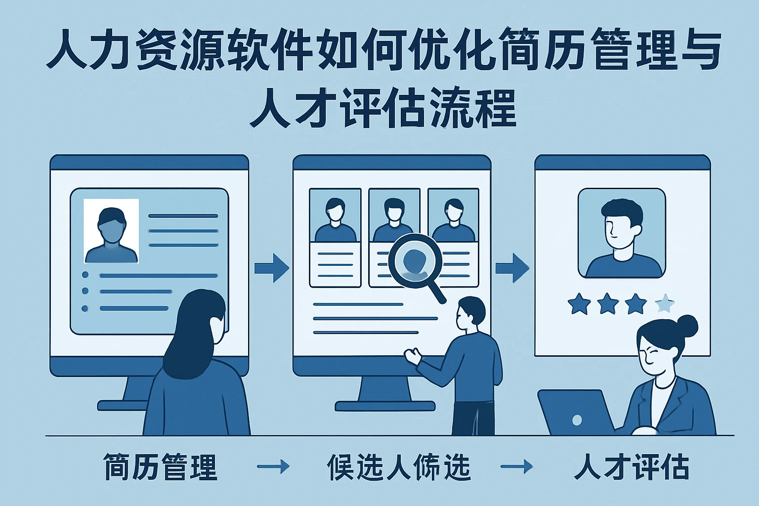 人力资源软件如何优化简历管理与人才评估流程