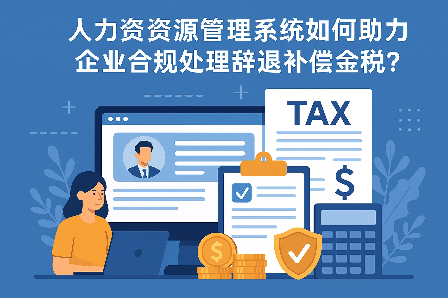 人力资源管理系统如何助力企业合规处理辞退补偿金个税？