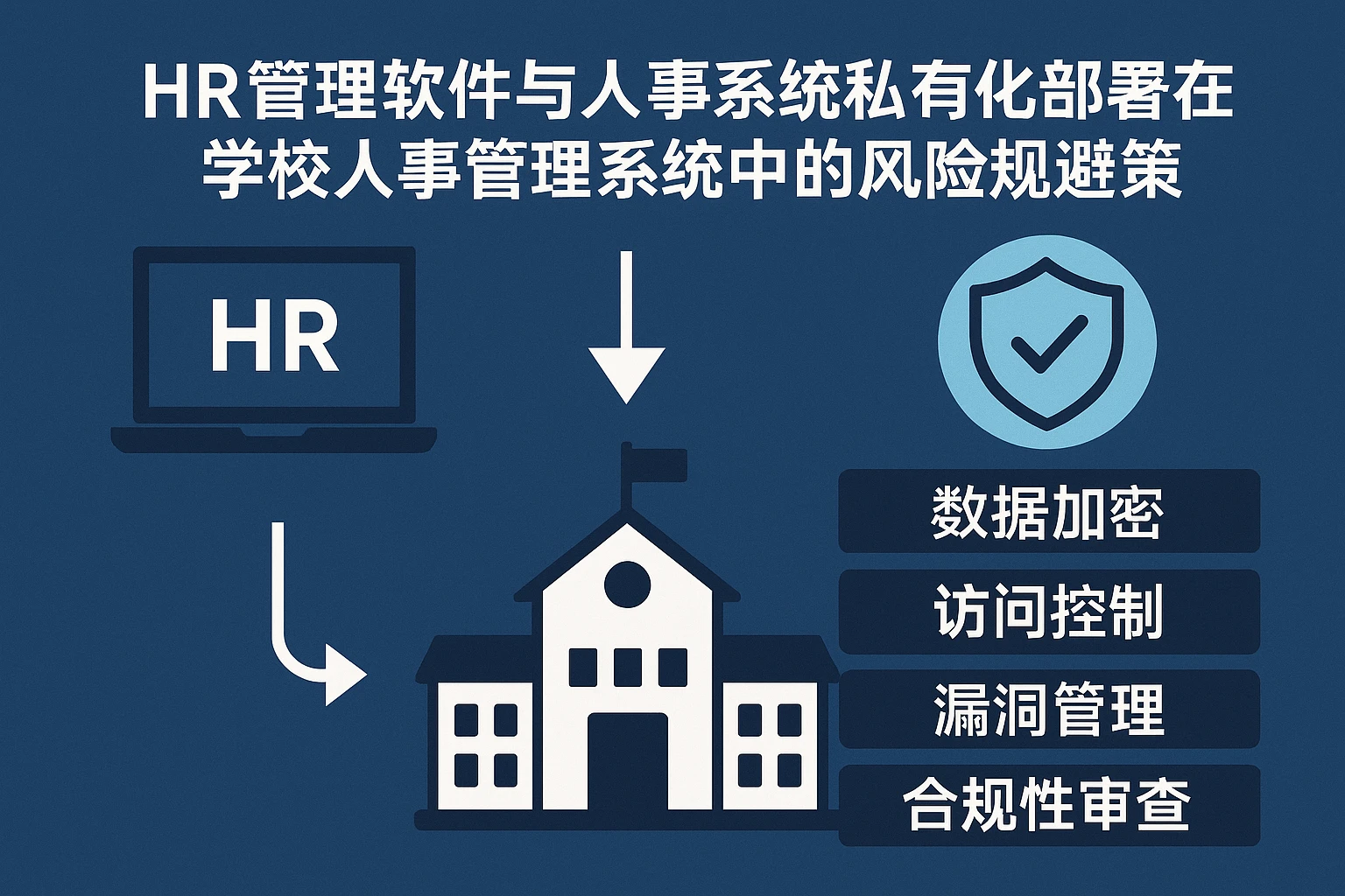 HR管理软件与人事系统私有化部署在学校人事管理系统中的风险规避策略