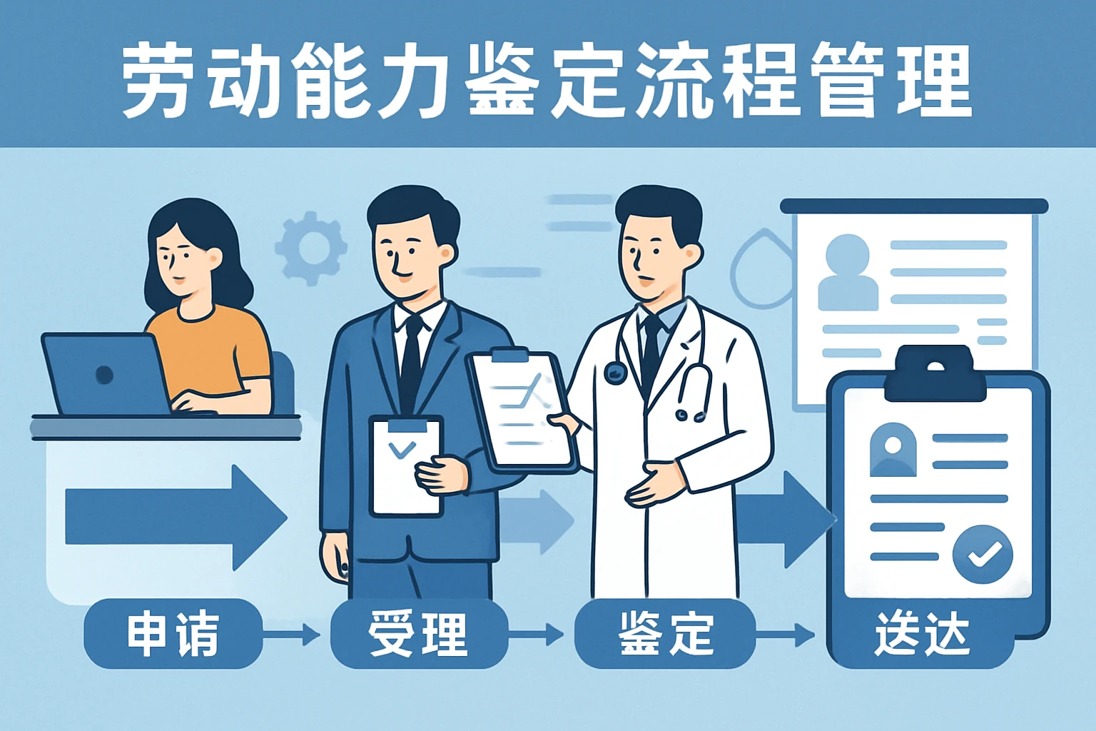 劳动能力鉴定流程管理