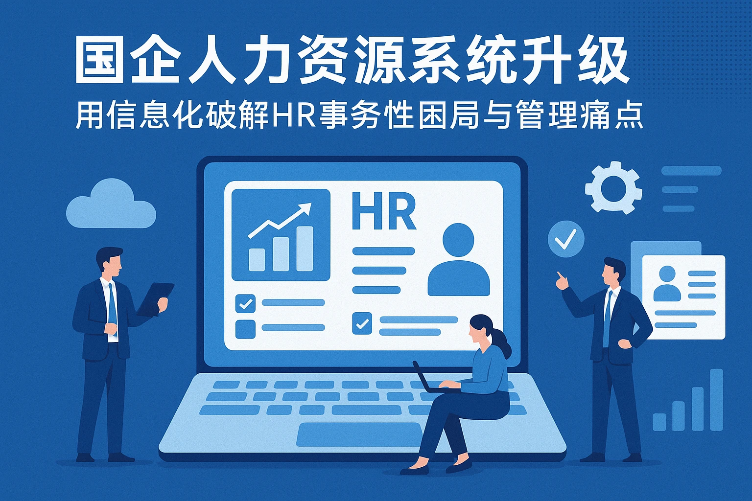 国企人力资源系统升级：用信息化破解HR事务性困局与管理痛点