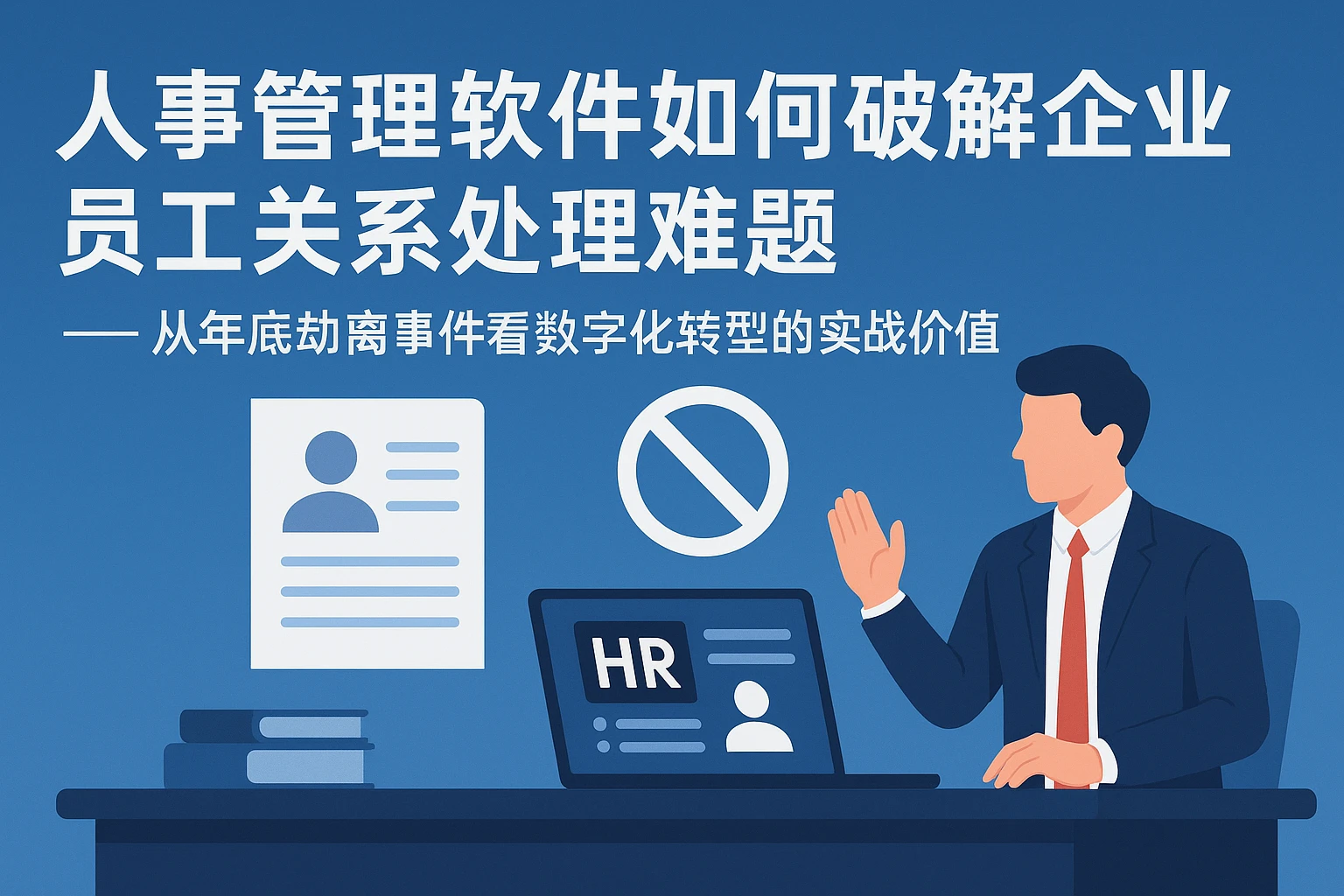 人事管理软件如何破解企业员工关系处理难题——从年底劝离事件看数字化转型的实战价值