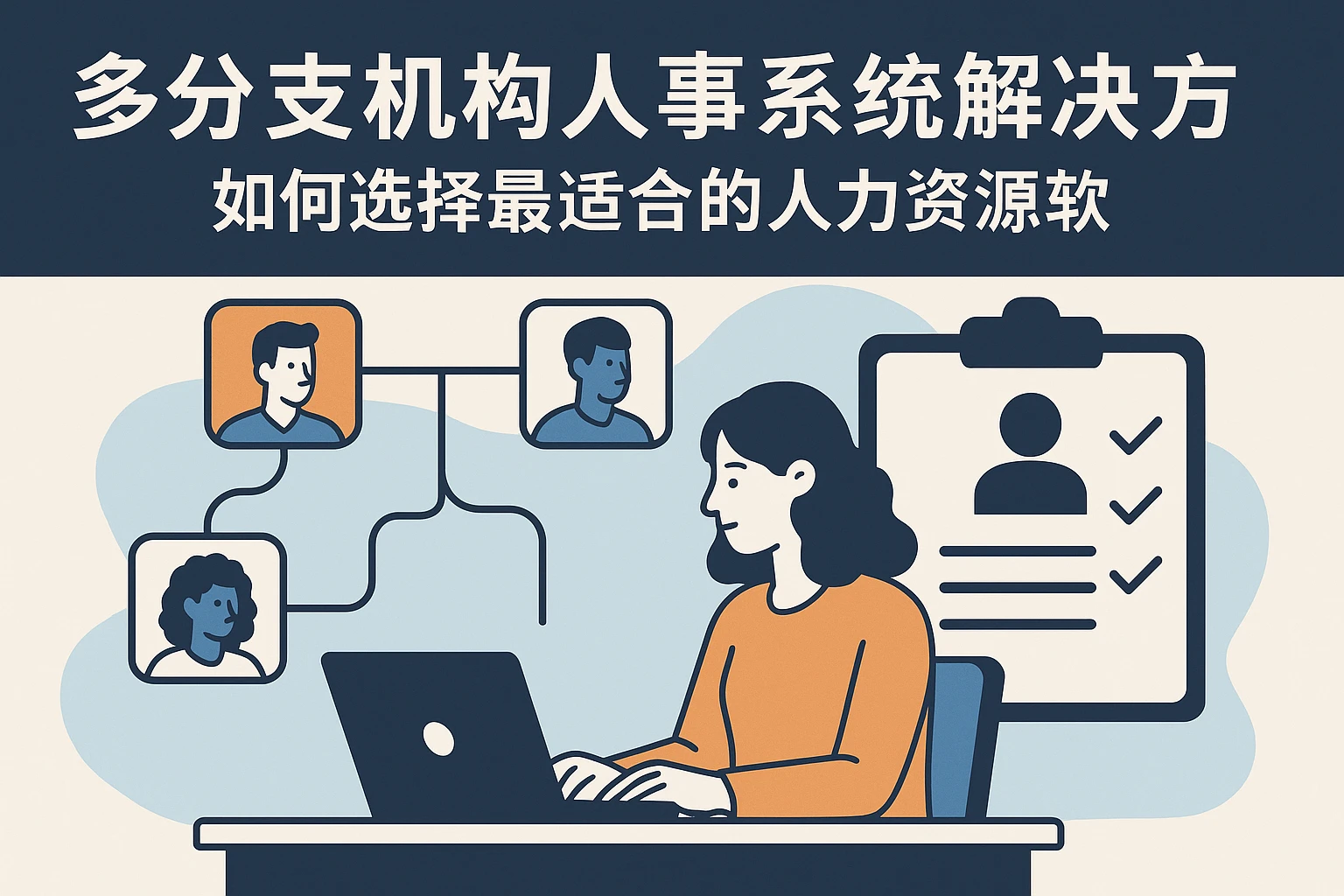 多分支机构人事系统解决方案：如何选择最适合的人力资源软件
