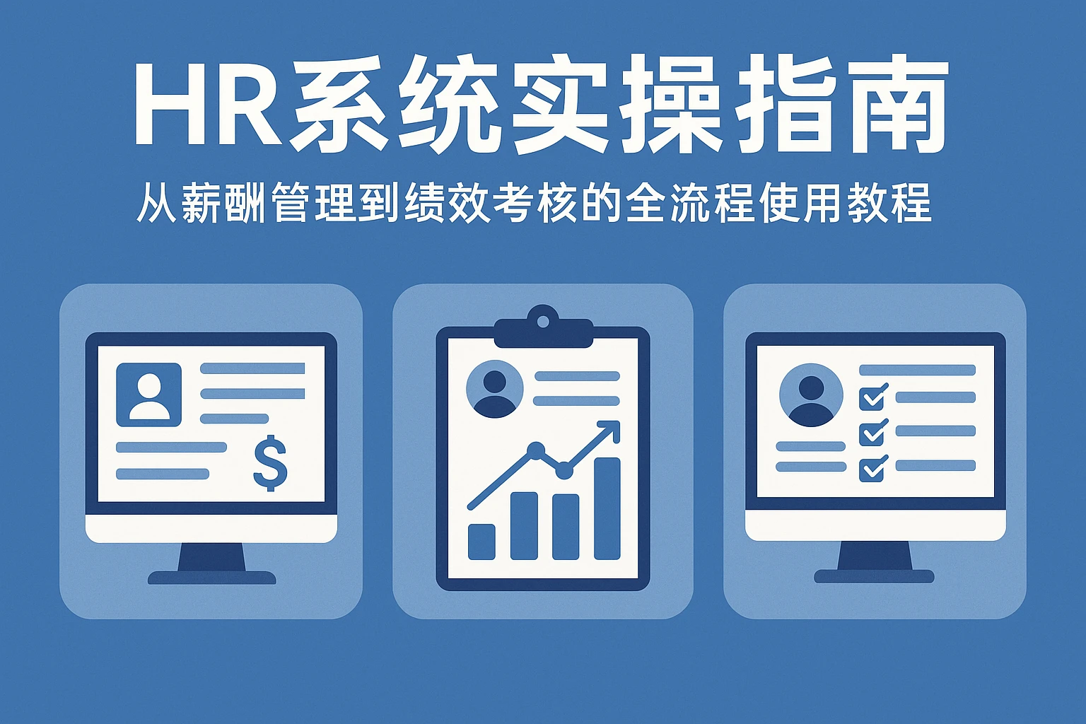 HR系统实操指南:从薪酬管理到绩效考核的全流程使用教程