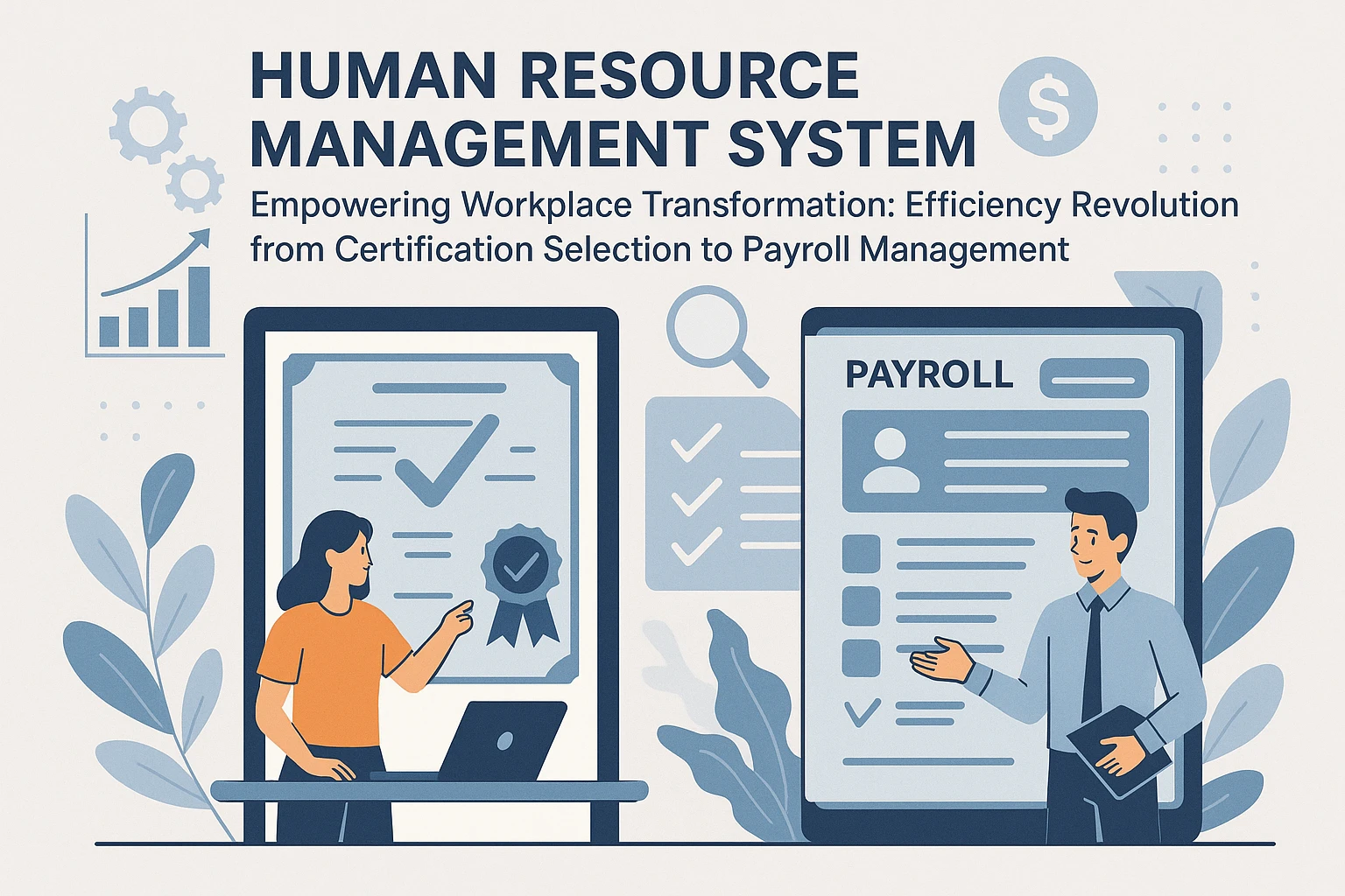 人力资源管理系统赋能职场升级:从证书选择到薪资管理的效率革命