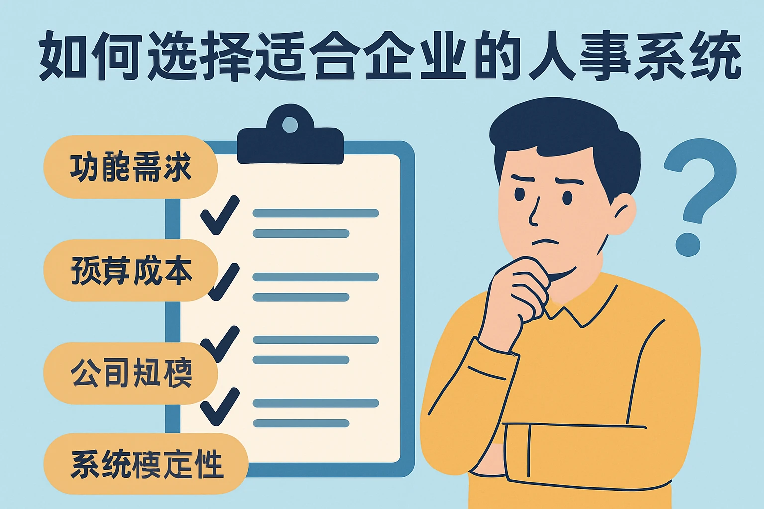 如何选择适合企业的人事系统