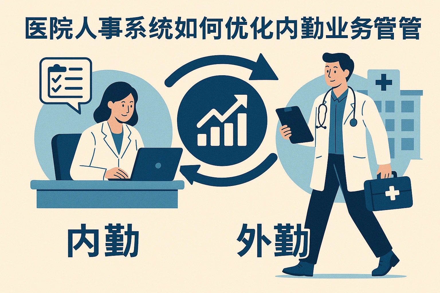 医院人事系统如何优化内勤外勤业务岗的绩效管理