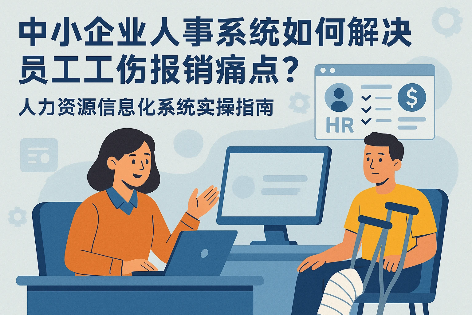 中小企业人事系统如何解决员工工伤报销痛点？人力资源信息化系统实操指南