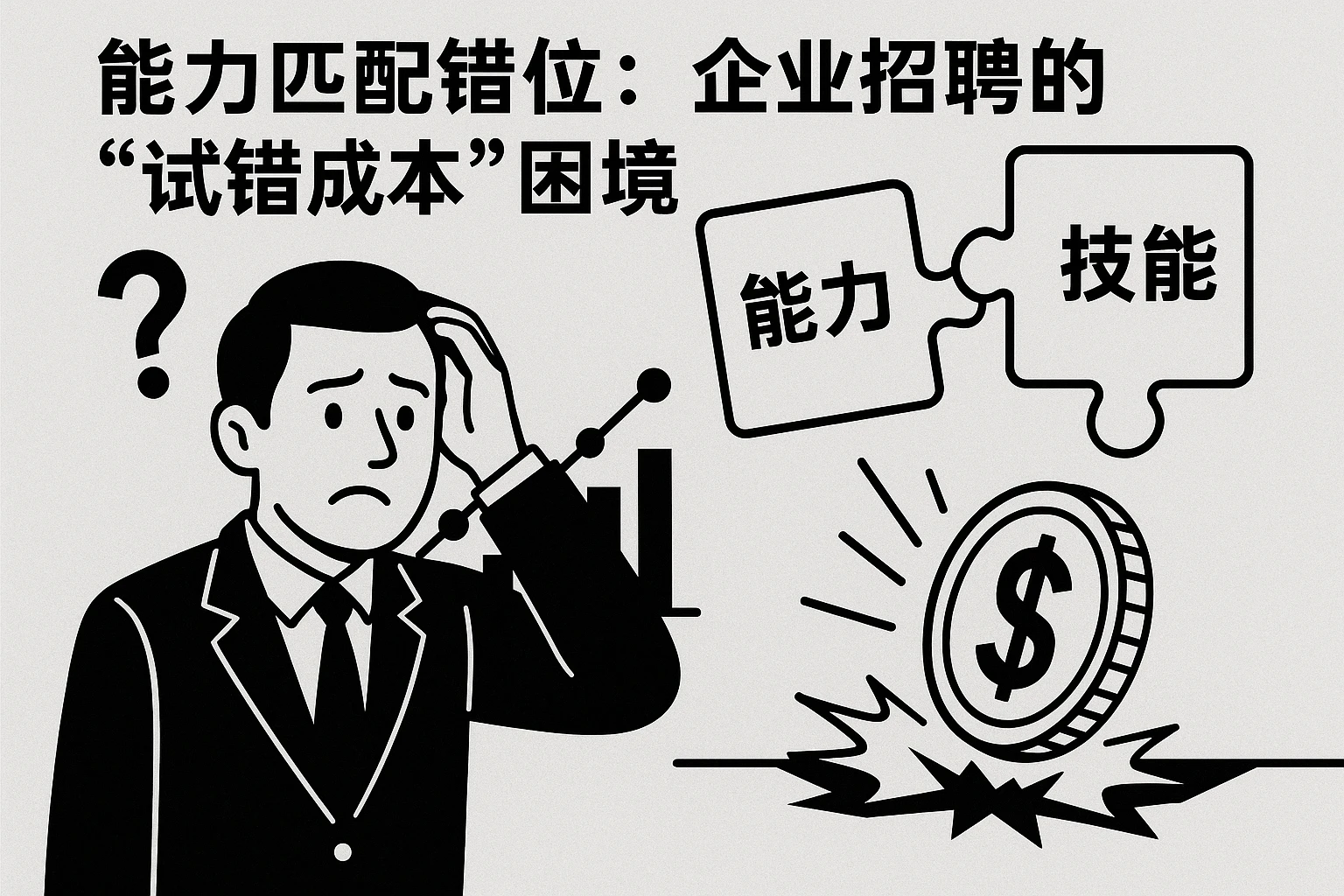 2. 能力匹配错位：企业招聘的“试错成本”困境