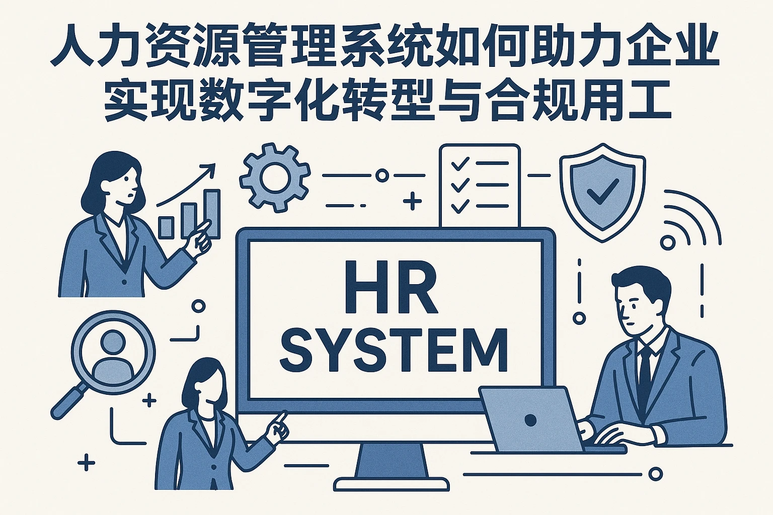 人力资源管理系统如何助力企业实现数字化转型与合规用工