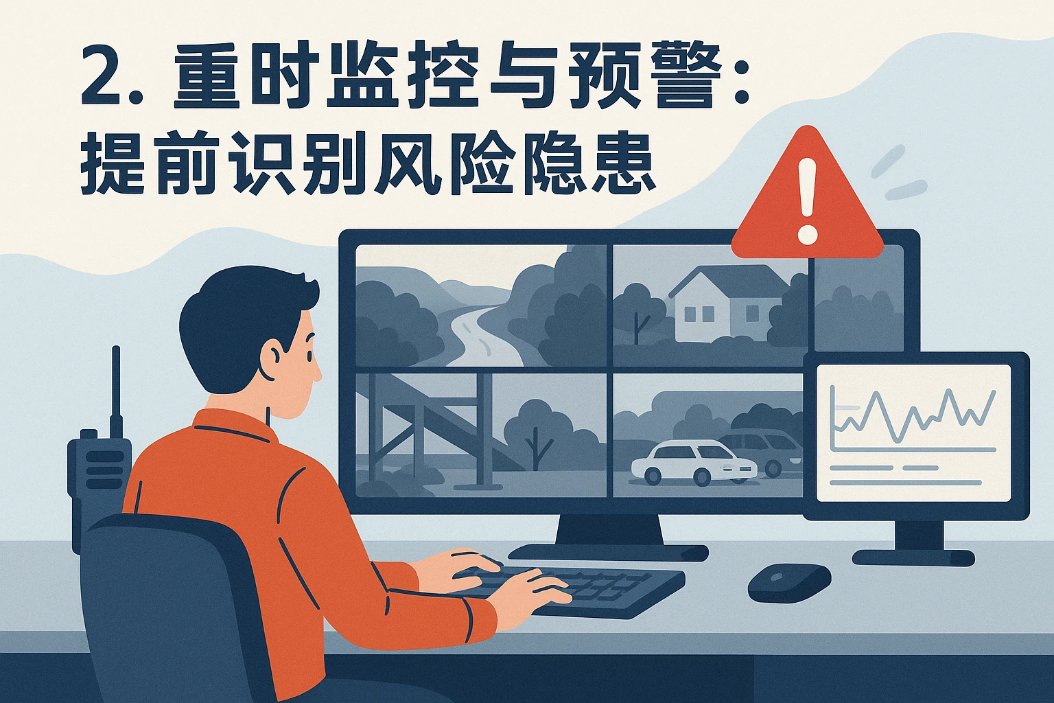2. 实时监控与预警：提前识别风险隐患