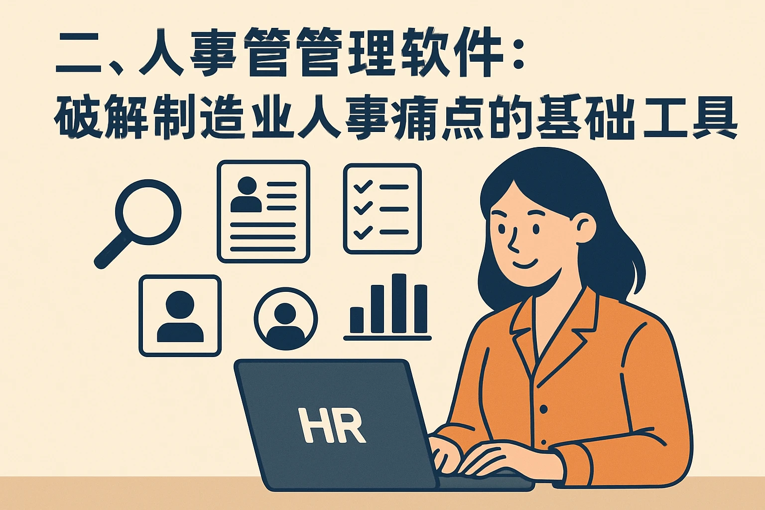 二、人事管理软件：破解制造业人事痛点的基础工具
