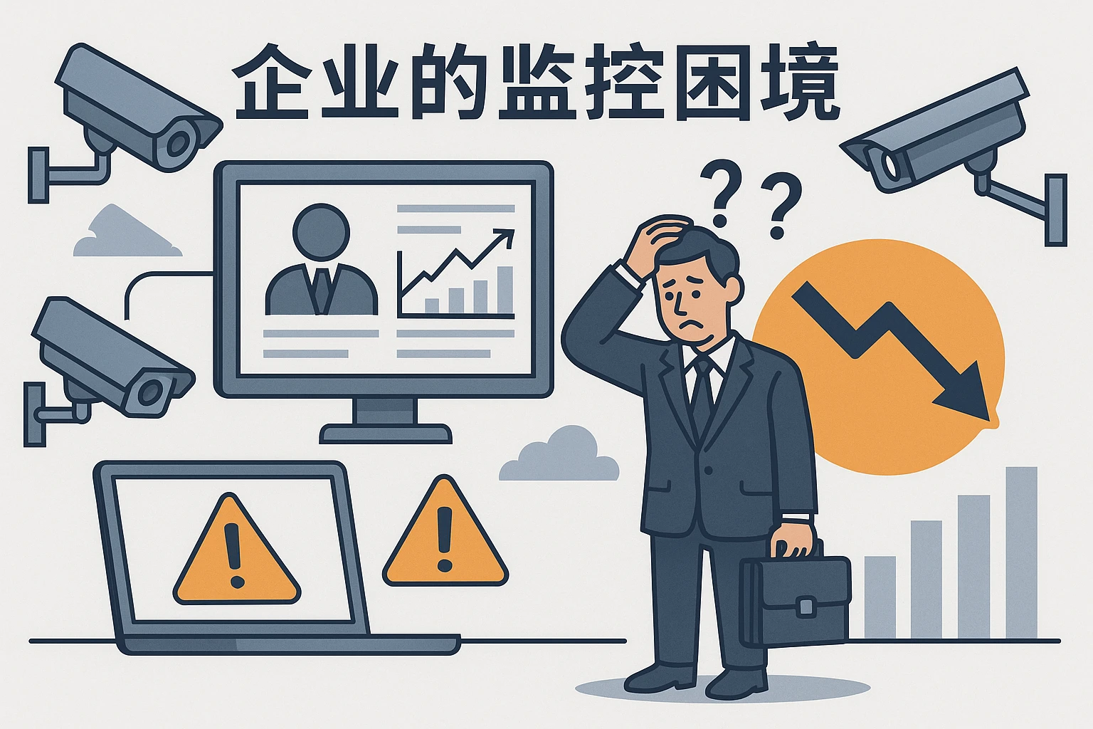 2. 企业的监控困境