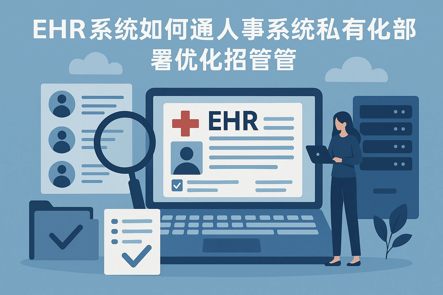 EHR系统如何通过人事系统私有化部署优化招聘管理