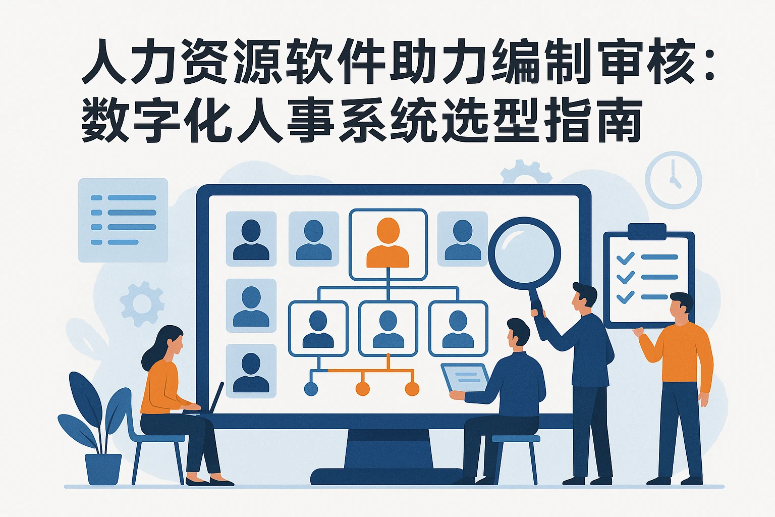 人力资源软件助力编制审核：数字化人事系统选型指南