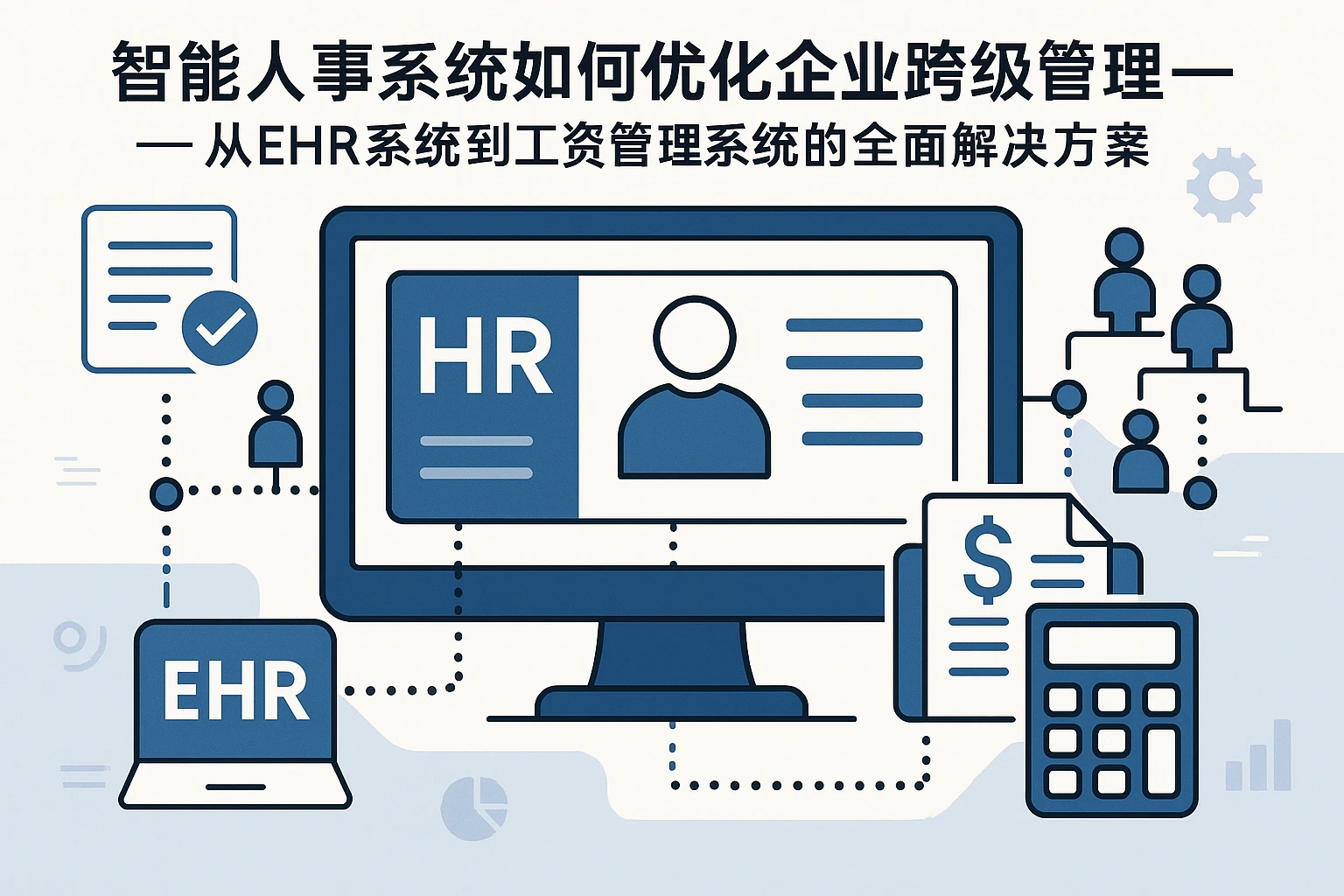 智能人事系统如何优化企业跨级管理——从EHR系统到工资管理系统的全面解决方案