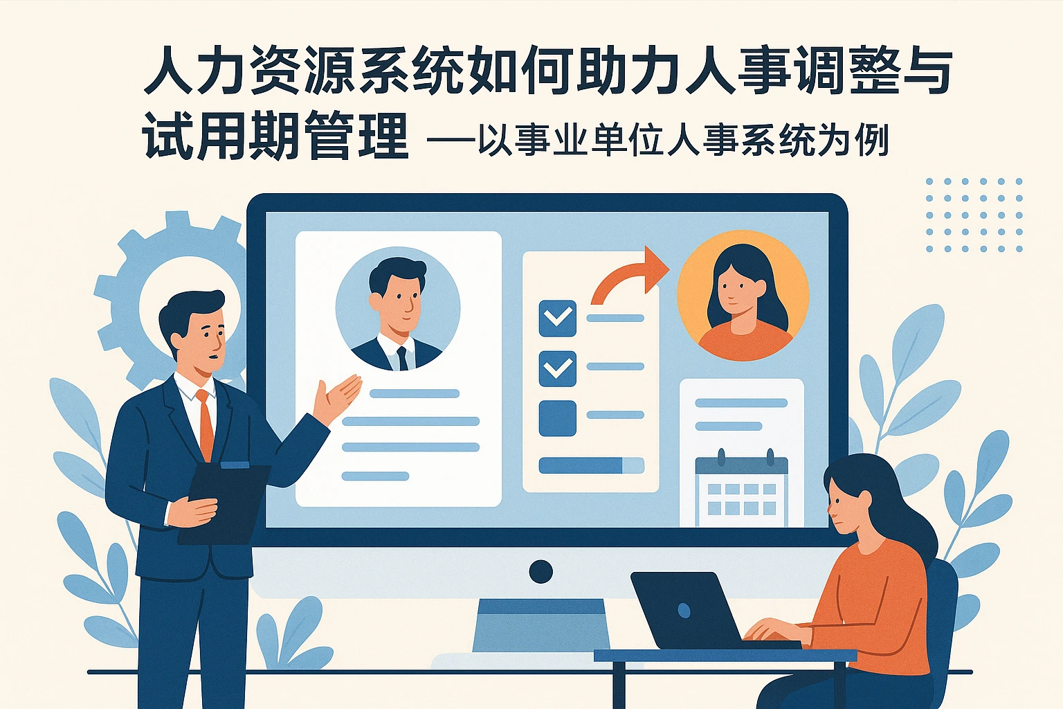 人力资源系统如何助力人事调整与试用期管理——以事业单位人事系统为例