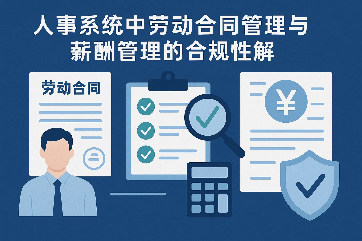 人事系统中劳动合同管理与薪酬管理的合规性解析