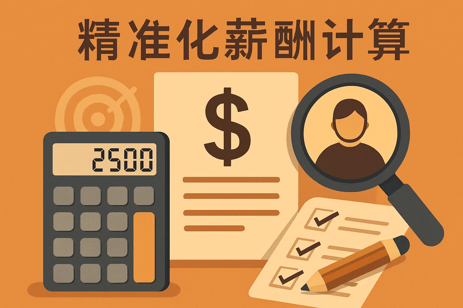 精准化薪酬计算