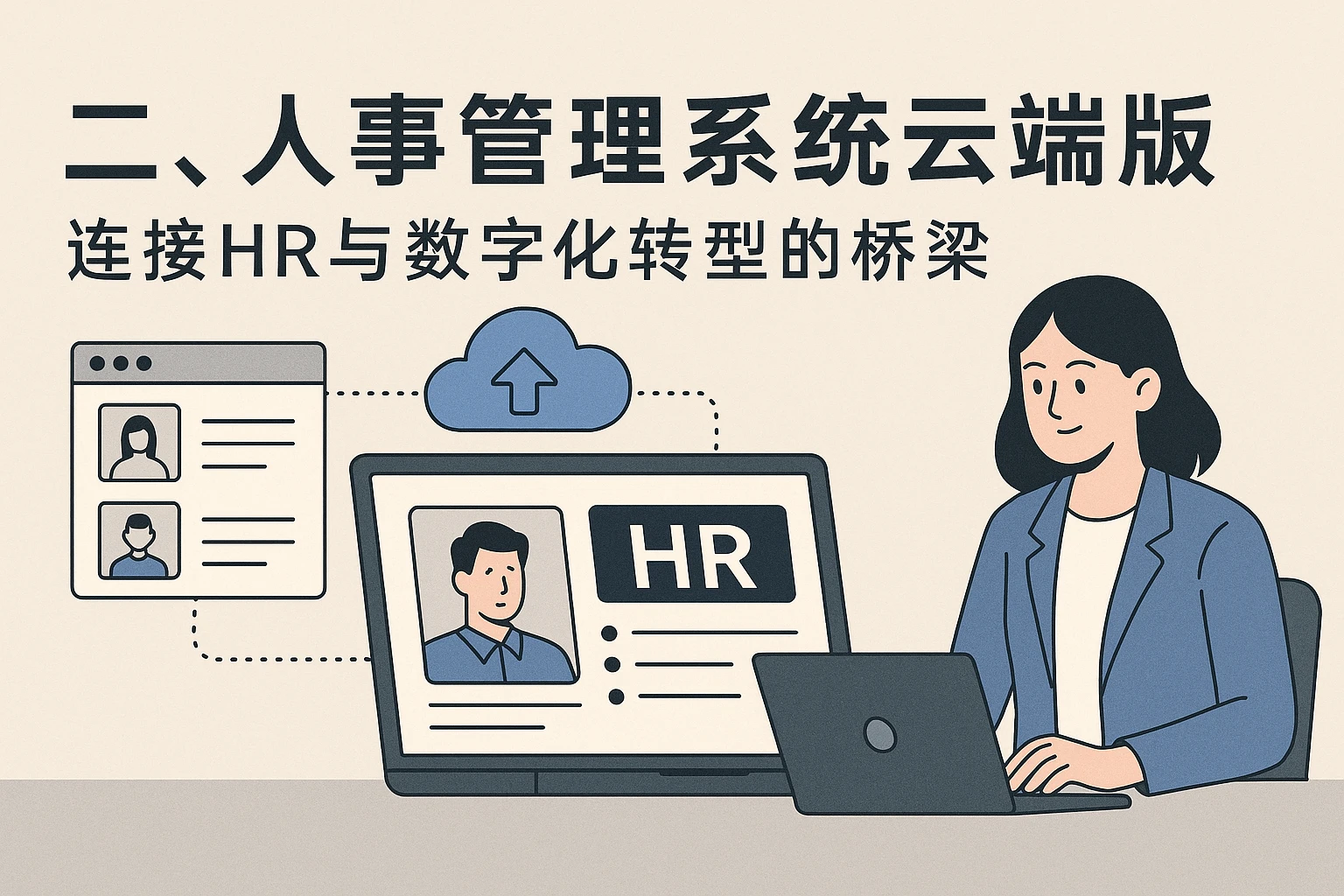 二、人事管理系统云端版——连接HR与数字化转型的桥梁