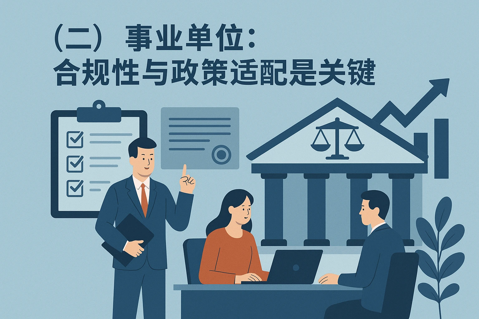 (二)事业单位:合规性与政策适配是关键