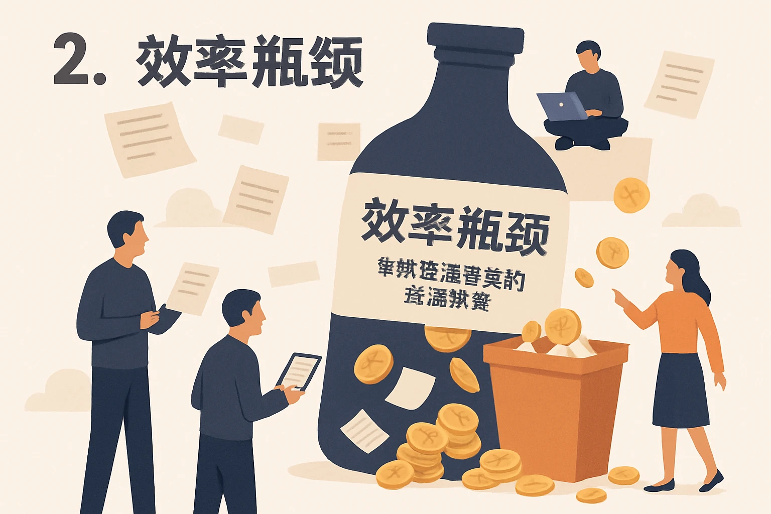 2. 效率瓶颈:零散管理导致的资源浪费