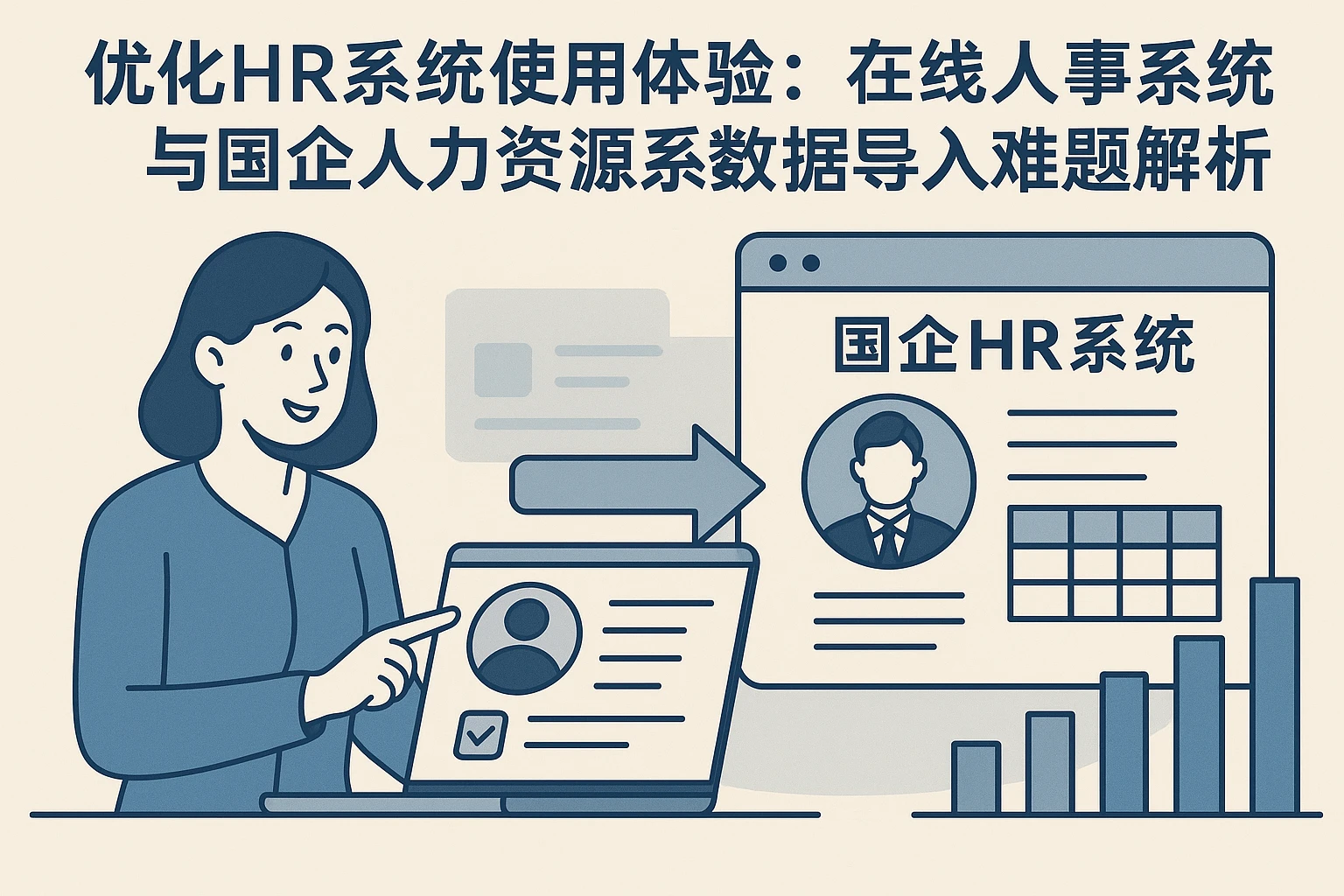 优化HR系统使用体验：在线人事系统与国企人力资源系统数据导入难题解析